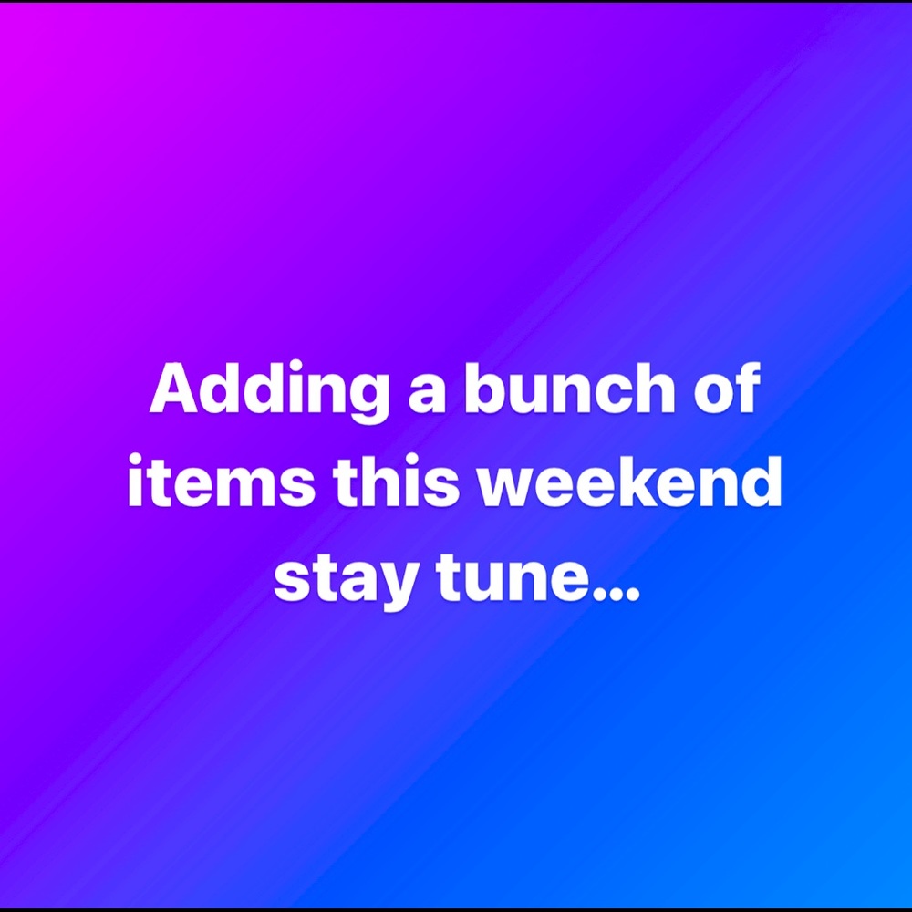 New items